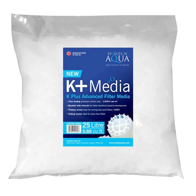 Evolution Aqua K Plus Bio Media 25L
