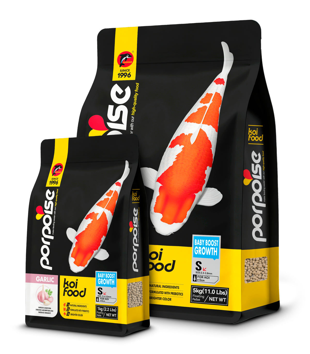 Porpoise Baby Boost Growth Koi Food (S)