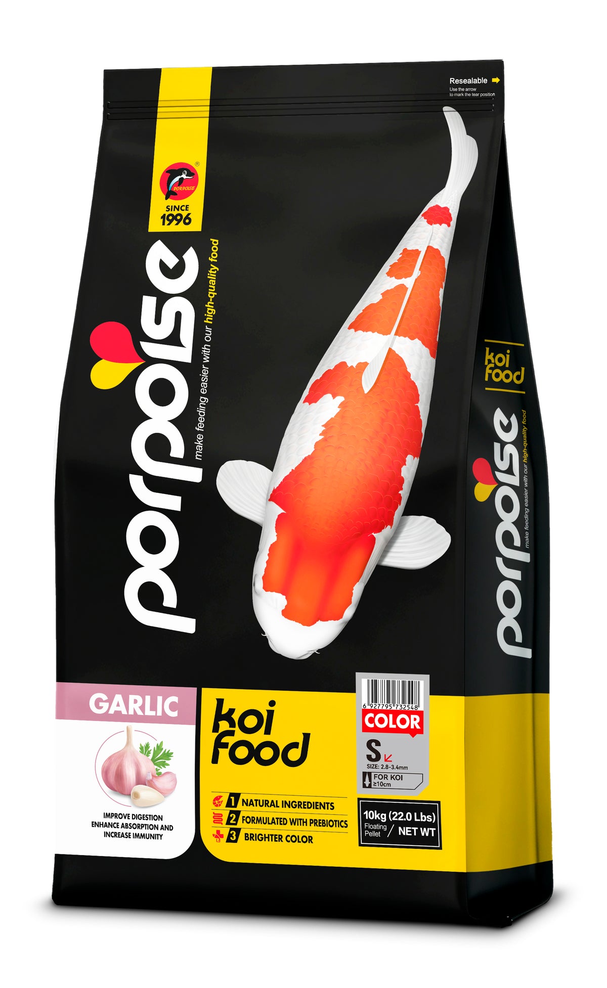 Porpoise Colour Koi Food (S)