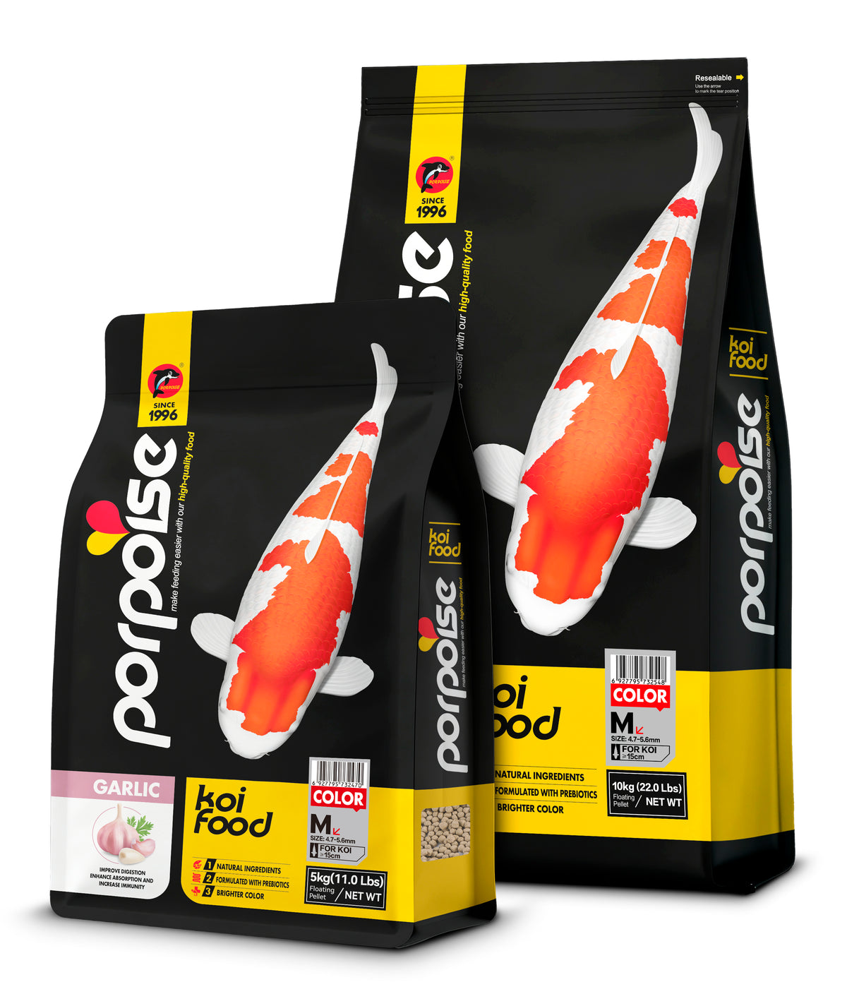 Porpoise Colour Koi Food (M)