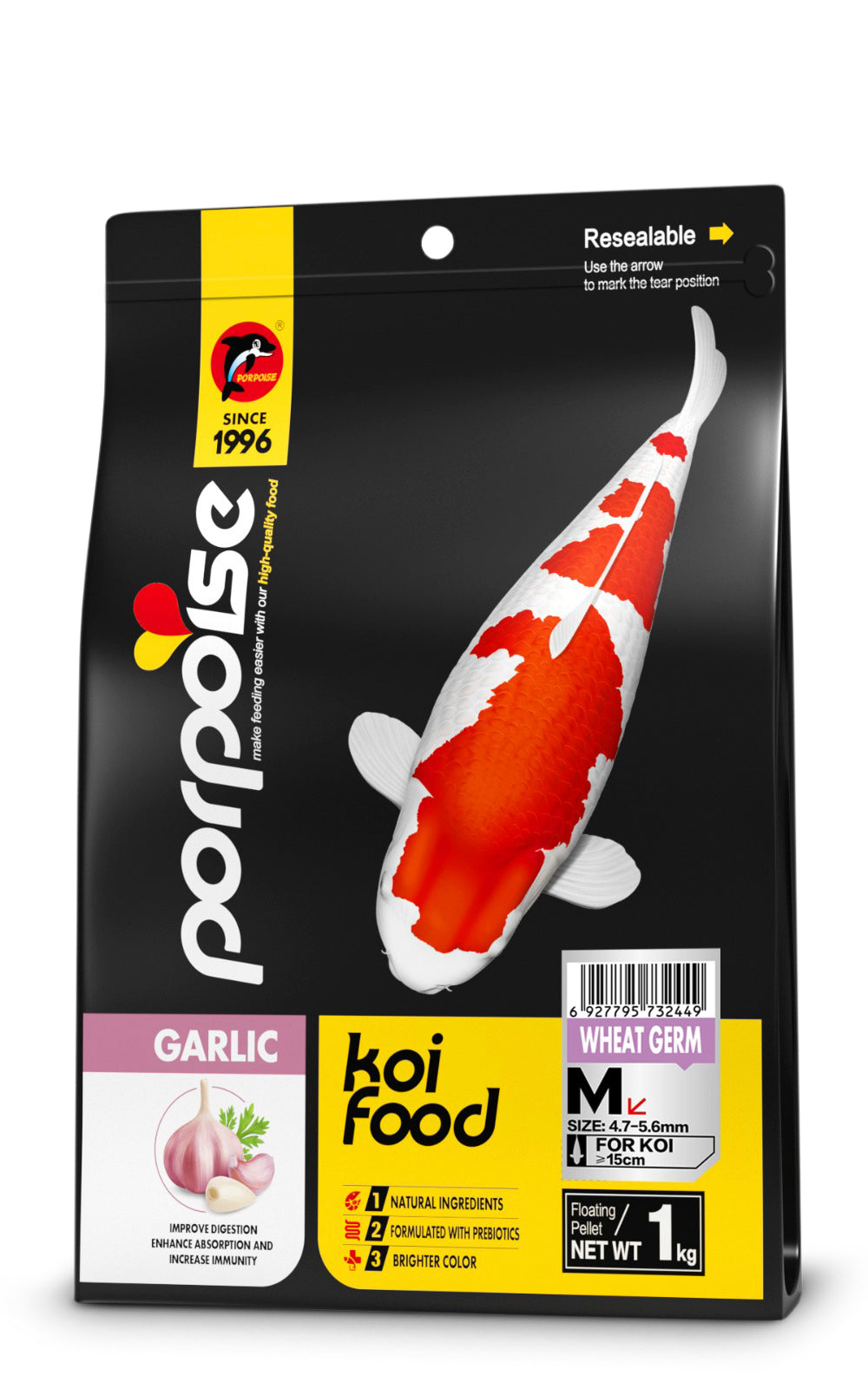 Porpoise Wheat Germ Koi Food 6kg
